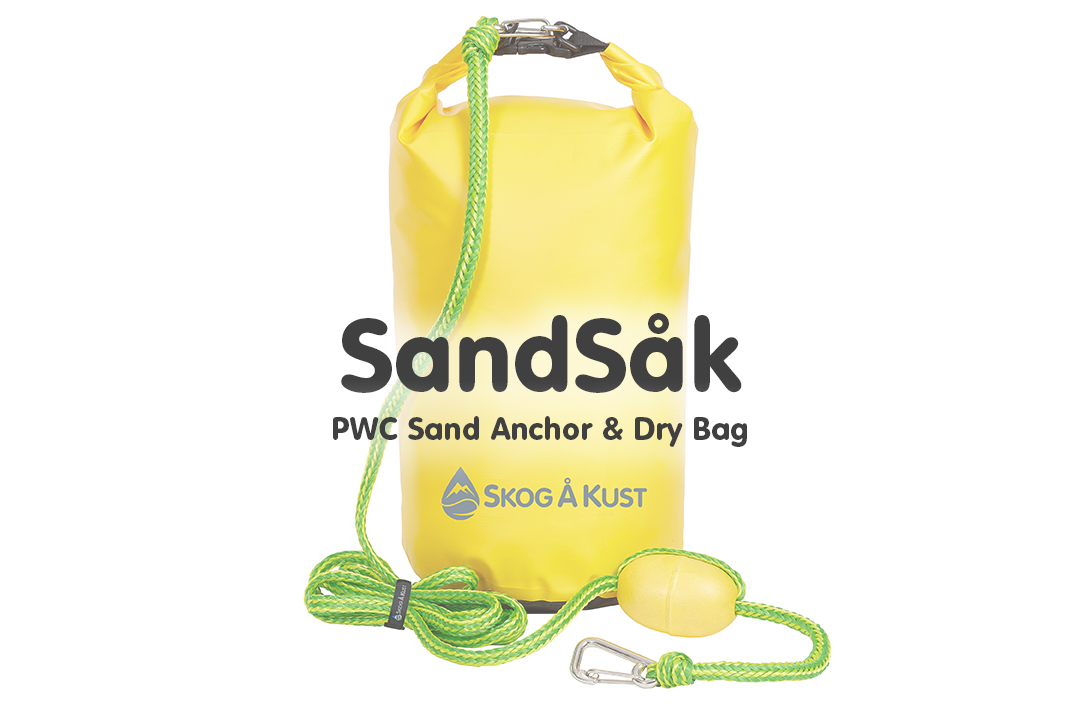 Amazon.com: Skog Å Kust SandSåk 2-in-1 PWC Anchor & Dry Bag (Green